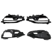 Side Grilles Cover Frames suitable for Mercedes A Class W176 (2012-2018) Facelift A45 Design – product image 2