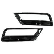 Side Grilles Front Bumper suitable for VW Golf VII 7 (2013-2017) R-Line Design Piano Black – product image 2
