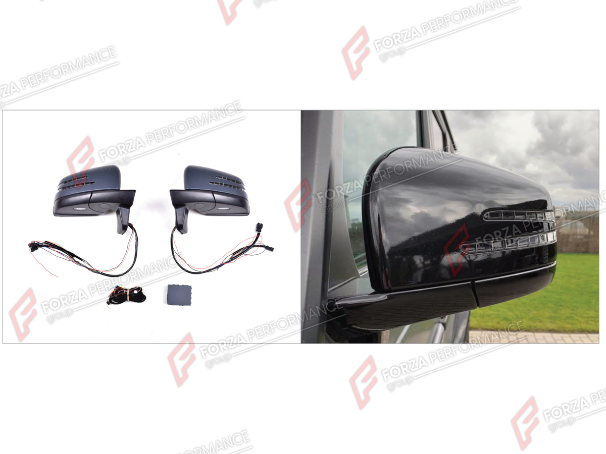 SIDE MIRROR COVERS for MERCEDES-BENZ G-CLASS W463 2008 - 2018