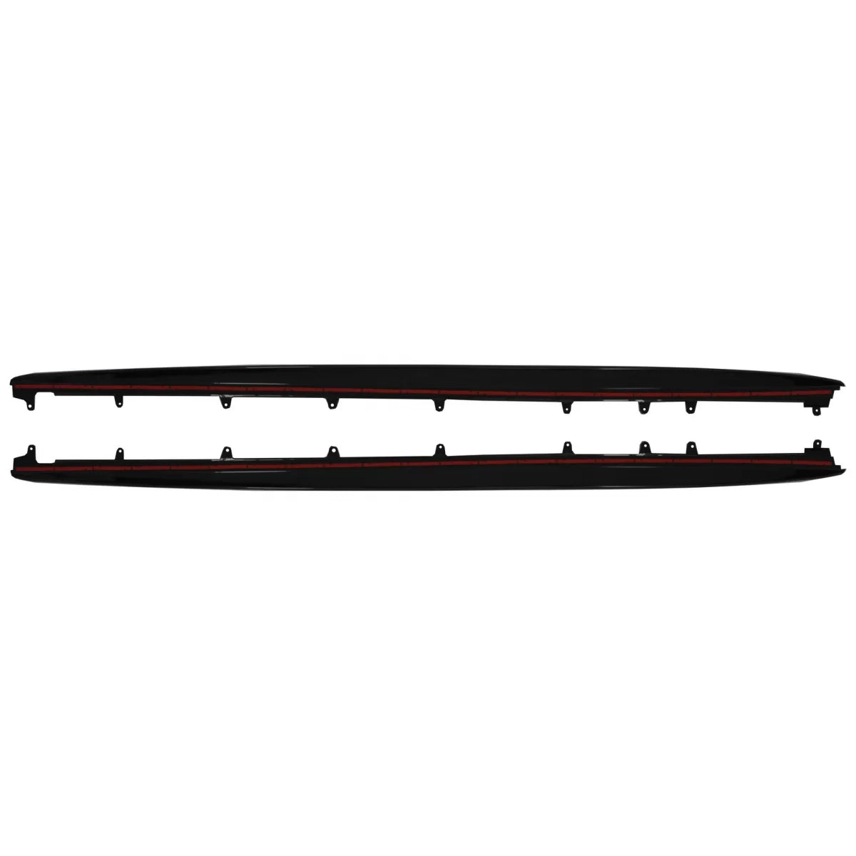 Side Skirts Extension suitable for BMW 5 Series G38 Long Wheel Base Saloon (2017-up) M Performance Design Piano Black – produ