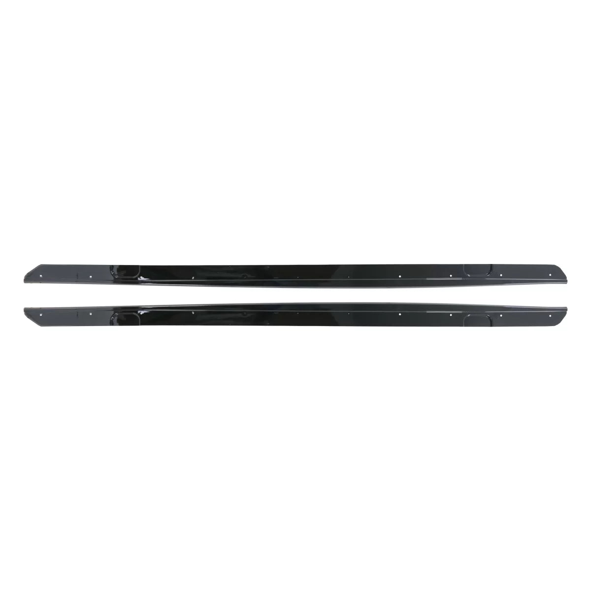 Side Skirts Lip Extensions suitable for BMW 2 Series F22 F23 Coupe Convertible (2014-Up) M-Sport Look Piano Black Add-on – pr