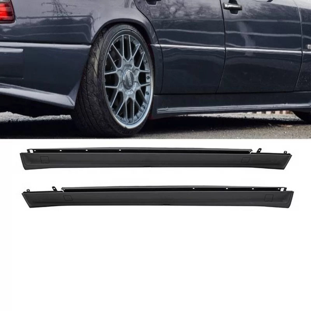 Side Skirts suitable for Mercedes-Benz E-Class W124 85-95 A Design Look (Euro) – product image 1