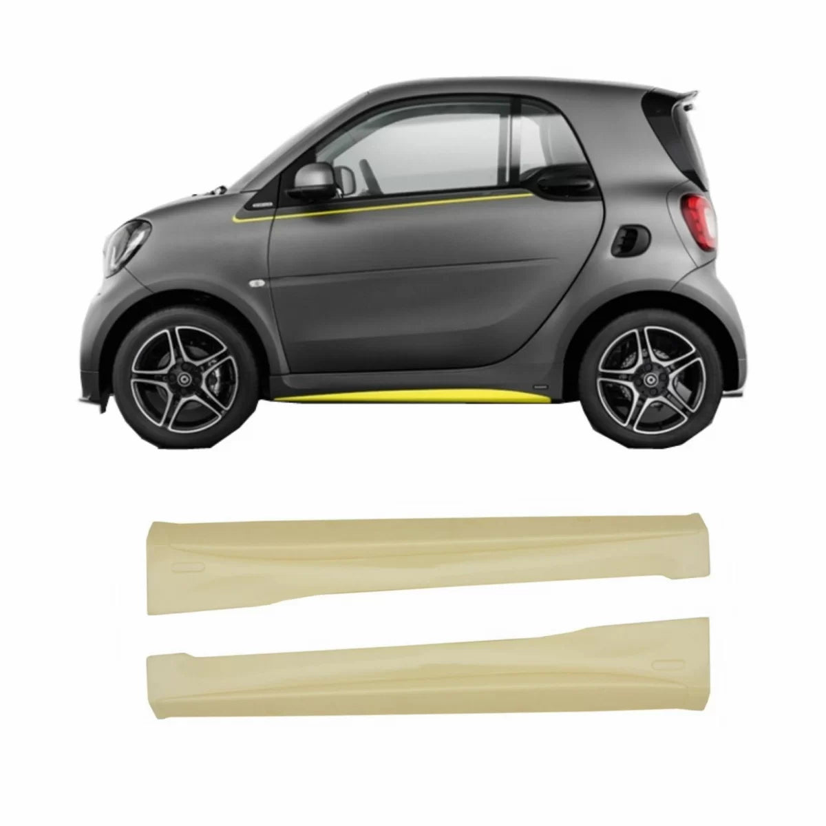 Side Skirts suitable for Smart ForTwo 453 (2014-Up) – product image 1