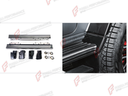 SIDE STEPS WITH DRY CARBON CORNERS for MERCEDES-BENZ G-CLASS W464 4X4 2019 - 2024