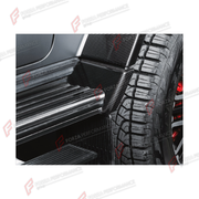 SIDE STEPS WITH DRY CARBON CORNERS for MERCEDES-BENZ G-CLASS W464 4X4 2019 - 2024