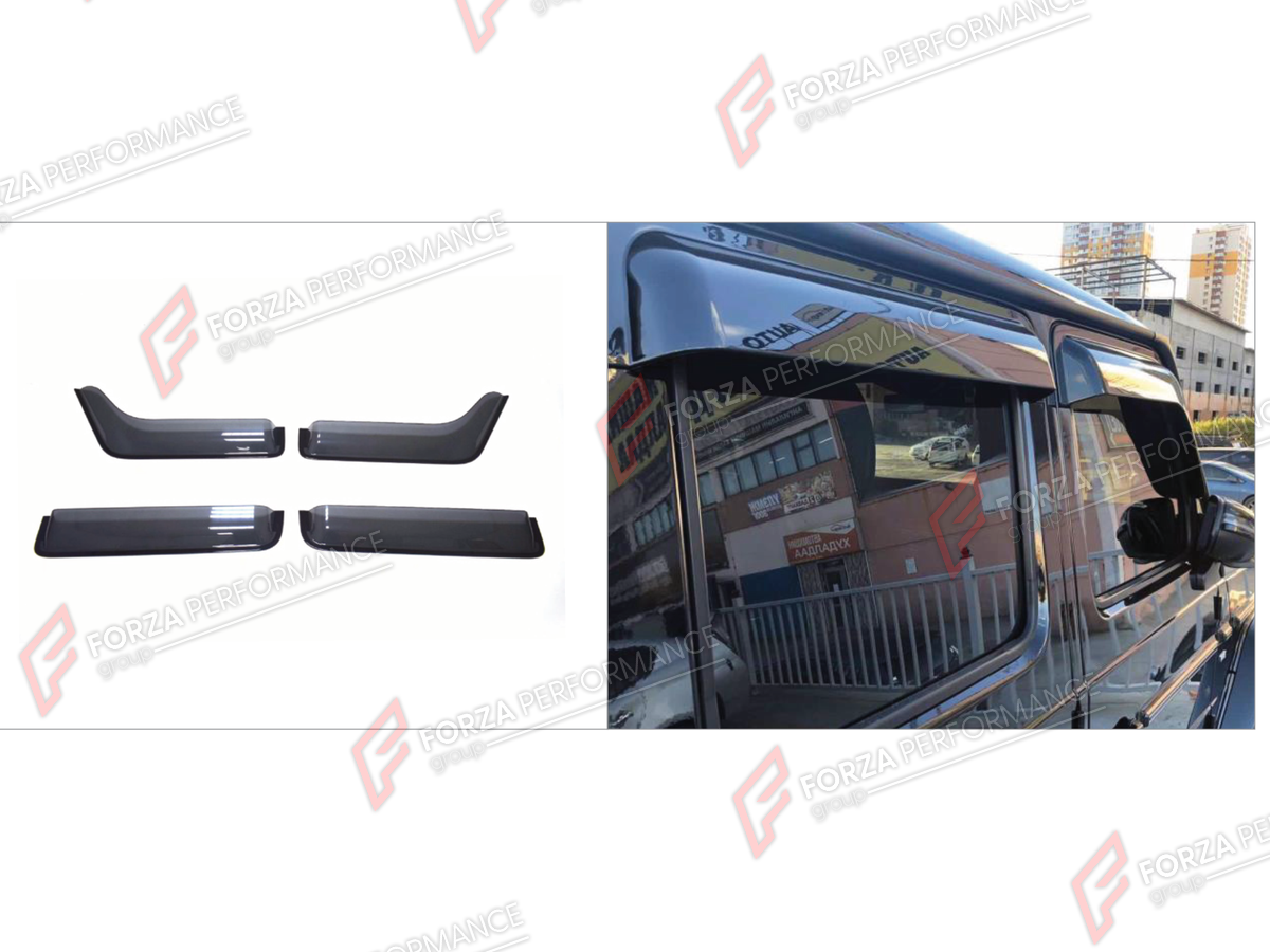 SIDE WINDOW VENT VISOR DEFLECTORS for MERCEDES-BENZ G-CLASS W464 2019 - 2024