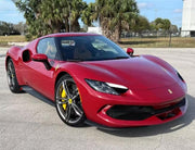 DRY CARBON FRONT LIP for FERRARI 296 GTS GTB 2022+ | OEM STYLE