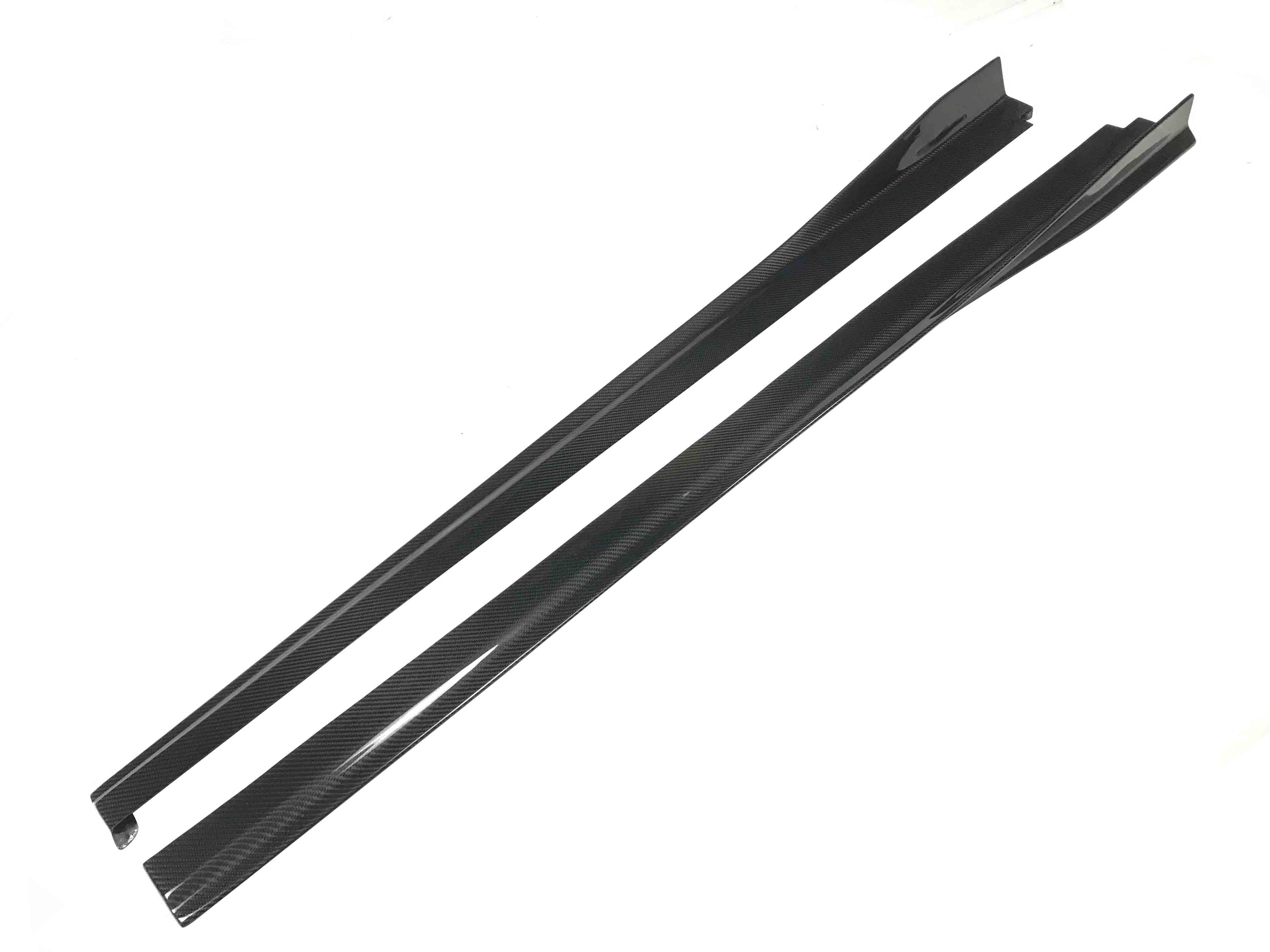 DRY CARBON FIBER SIDE SKIRTS for LAMBORGHINI HURACAN LP580 2016-19