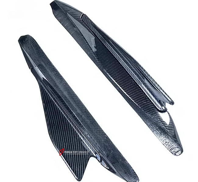DRY CARBON FIBER SIDE SKIRTS for FERRARI 488 GTB 2015 - 2019 | SC STYLE