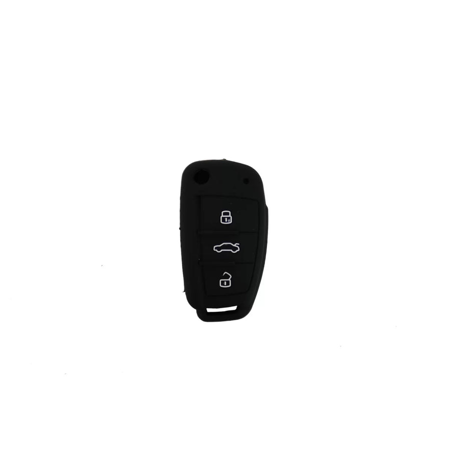 Silicone Car Key Cover suitable for AUDI - Black – product image 1