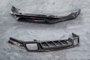 CARBON FRONT LIP REAR DIFFUSER FOR PORSCHE CAYENNE 9Y0 2018-2023 SPORT