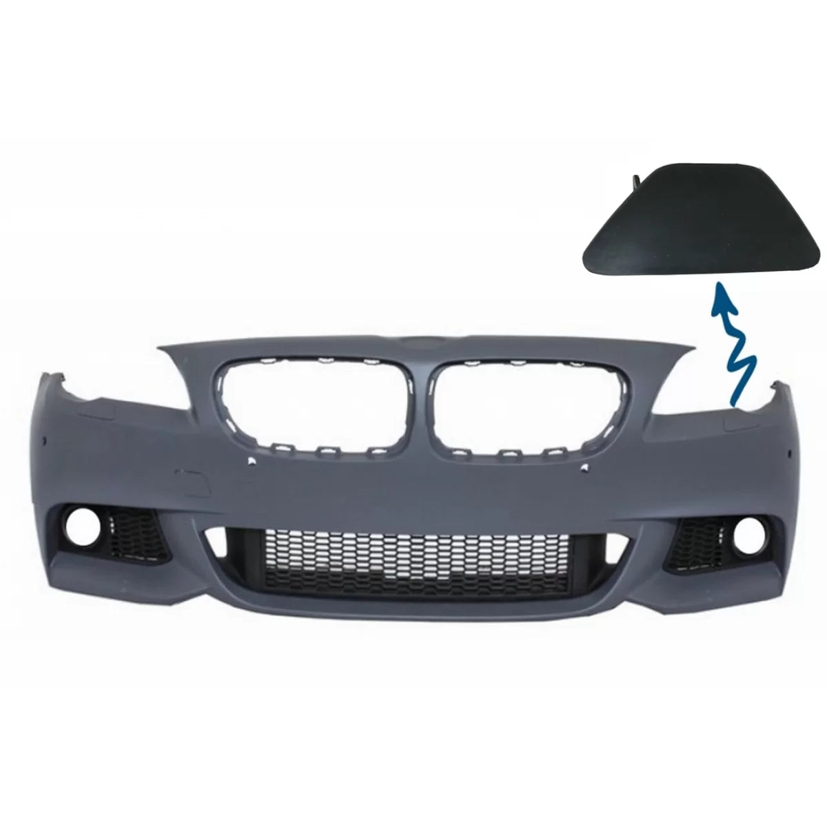 SRA Cover Left Side Front Bumper suitable for BMW 5er F10 F11 – product image 1
