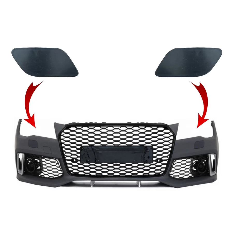 SRA Covers Front Bumper suitable for Audi A7 4G (2010-2018) RS7 Design – product image 1