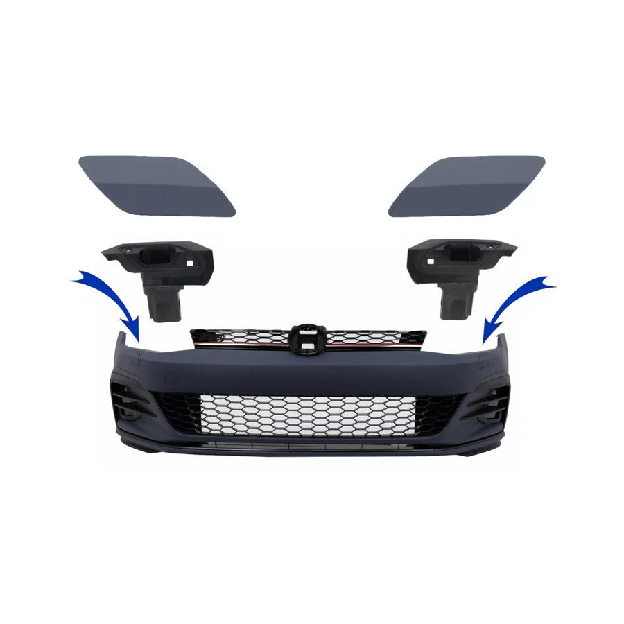 SRA Covers suitable for VW Golf 7.5 (2017-2020) only for Front Bumper GTI Design – product image 1