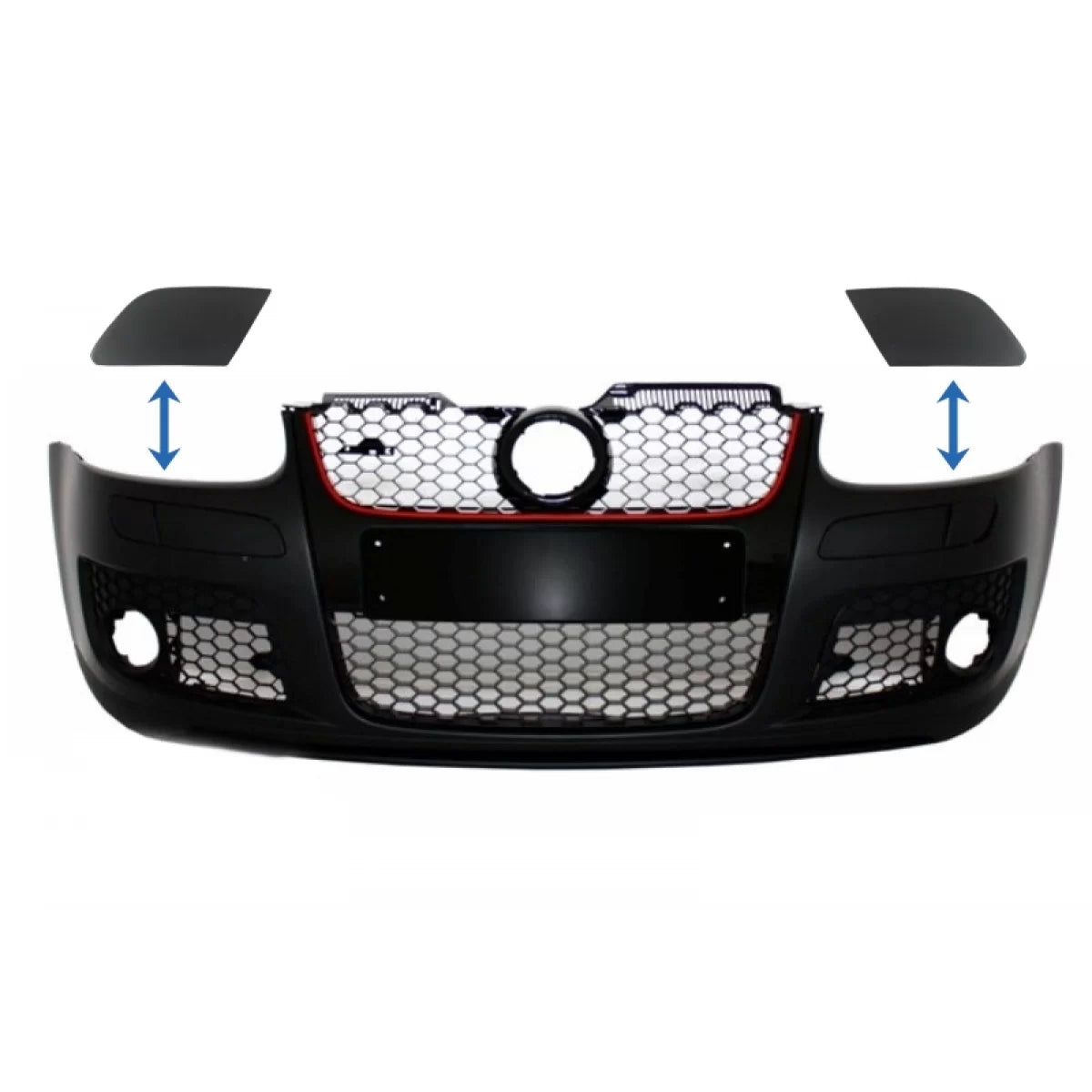 SRA Covers suitable for VW Golf MK5 V 5 (2003-2007) GTI Design Front Bumper – product image 1