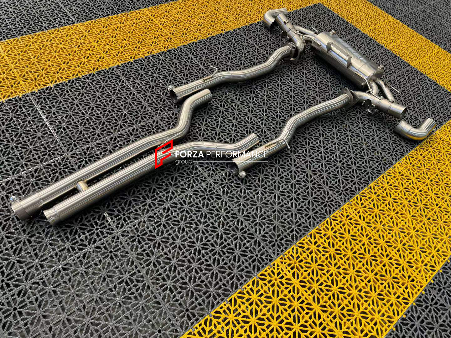 STAINLESS STEEL 304 EXHAUST CATBACK MUFFLER for ASTON MARTIN DB11 4.0 M177 2016-2023