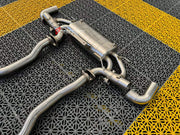 STAINLESS STEEL 304 EXHAUST CATBACK MUFFLER for ASTON MARTIN DB11 4.0 M177 2016-2023