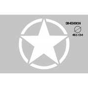Sticker Star Universal suitable for Jeep Wrangler JK Truck or Other Cars White – product image 3