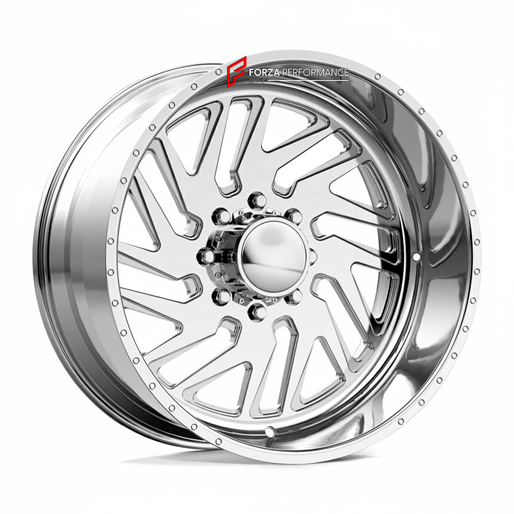 SUPER SINGLE TRUCK FORGED WHEELS RIMS for GMC SIERRA 2500HD HD NEW CHASSIS 2011 - 2014