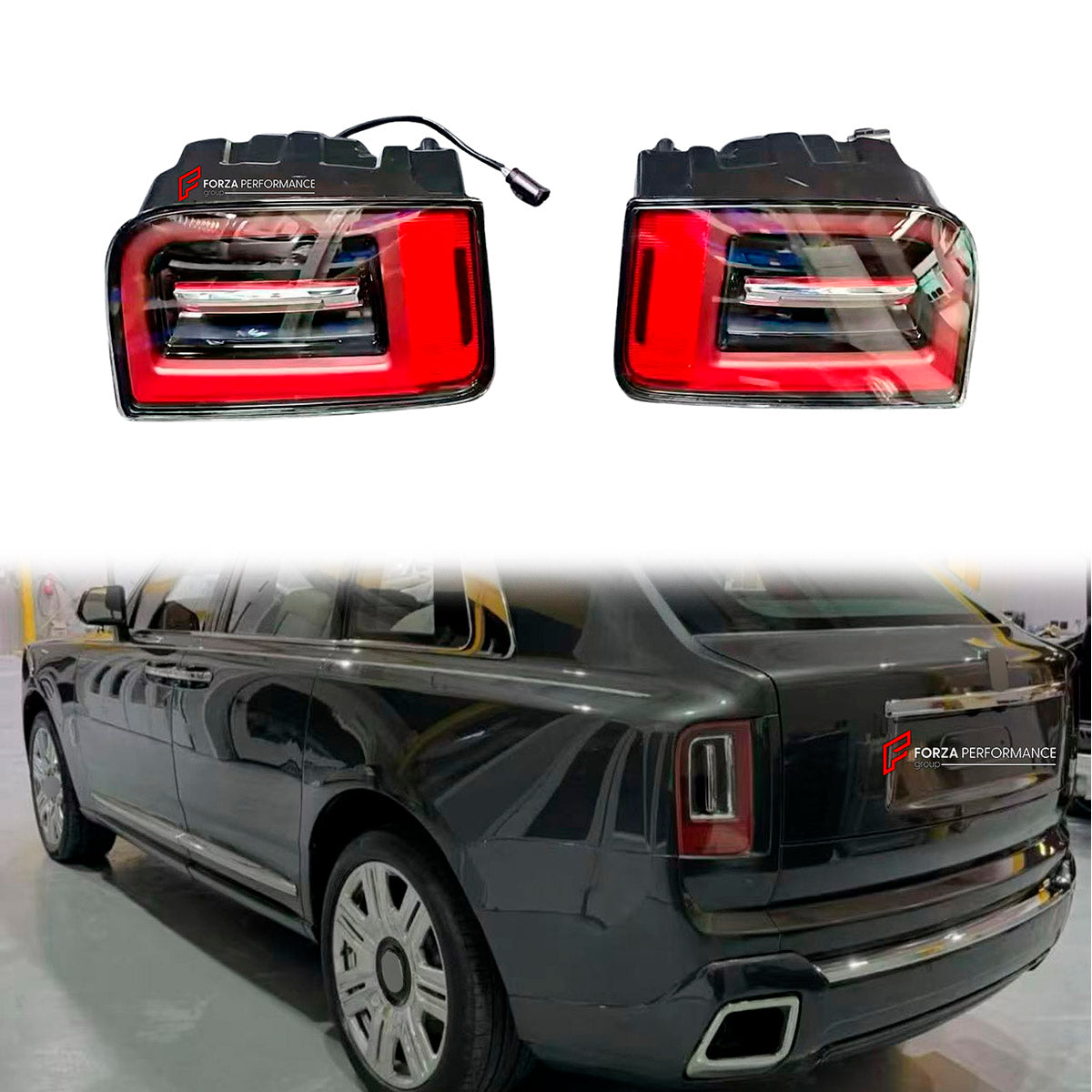 TAIL LIGHTS for ROLLS ROYCE CULLINAN SERIES II FACELIFT 2025+