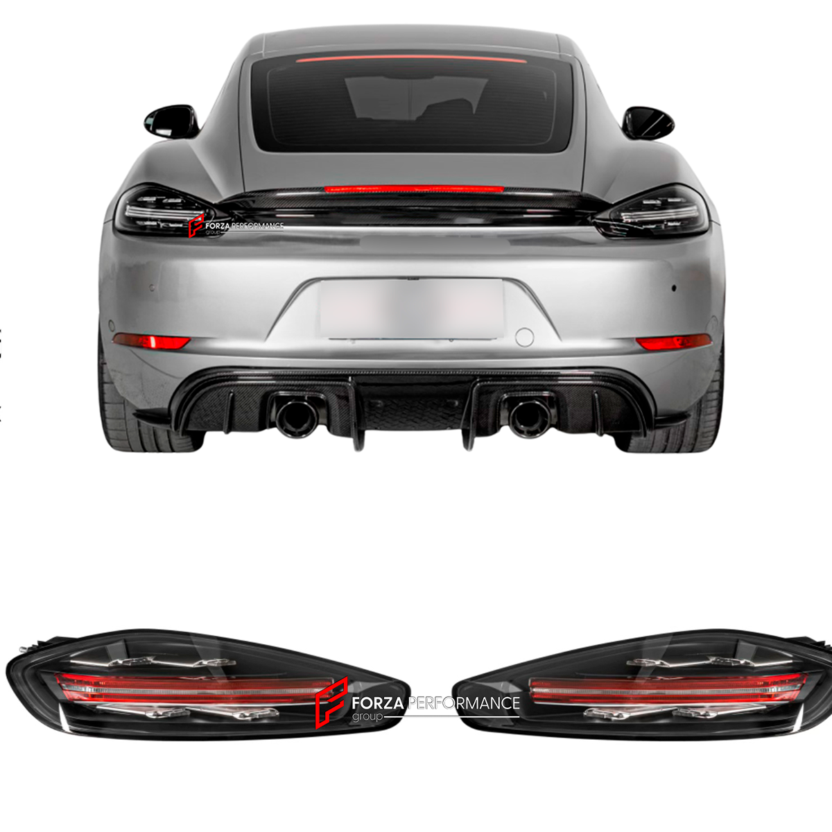 TAILLIGHTS for PORSCHE 718 BOXSTER CAYMAN 982 2016+
