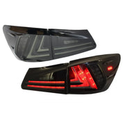 Taillights Full LED suitable for LEXUS IS XE20 (2006-2012) Light Bar Facelift New XE30 Smoke – product image 2