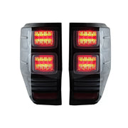 Taillights LED suitable for Ford Ranger (2012-2018) Clear with Sequential Dynamic Turning Lights – product image 3