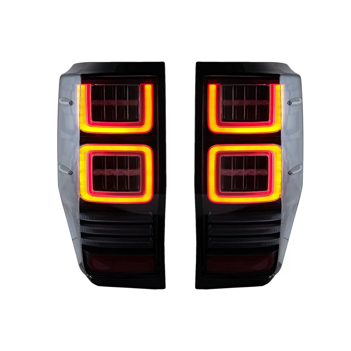 Taillights LED suitable for Ford Ranger (2012-2018) Clear with Sequential Dynamic Turning Lights – product image 1