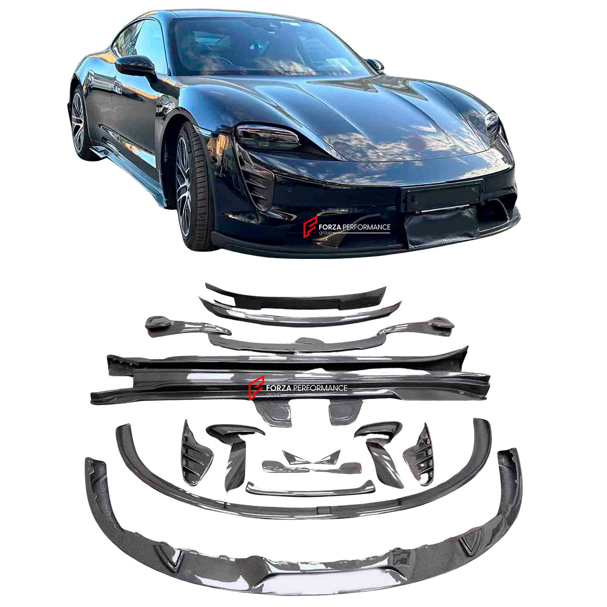 CARBON BODY KIT for PORSCHE TAYCAN 2020+