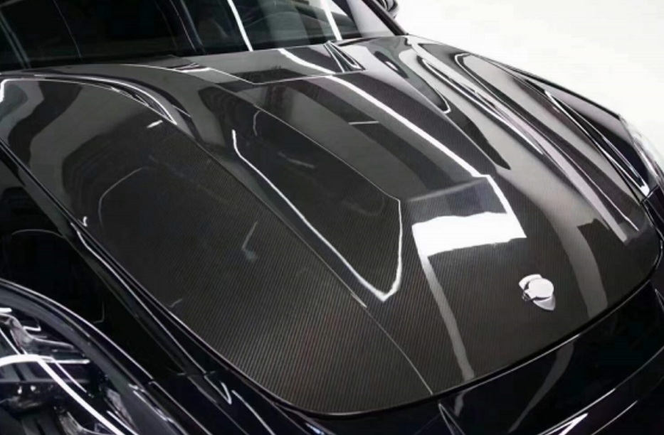 DRY CARBON HOOD for PORSCHE PANAMERA 971 2017 - 2023