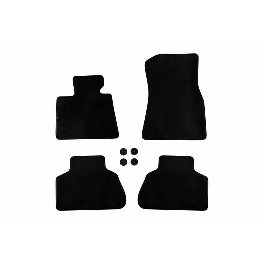 Three-layer textile floor mats suitable for BMW X5 G05 after 2018, set of 4 pieces, black – product image 1