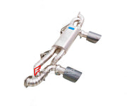 TITANIUM VALVED EXHAUST BYPASS MUFFLER for PORSCHE 718 CAYMAN GT4 RS 4.0T 2022 - 2025