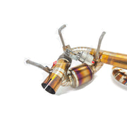 TITANIUM VALVED EXHAUST CATBACK MUFFLER for FERRARI 458 4.5T 2009 - 2015
