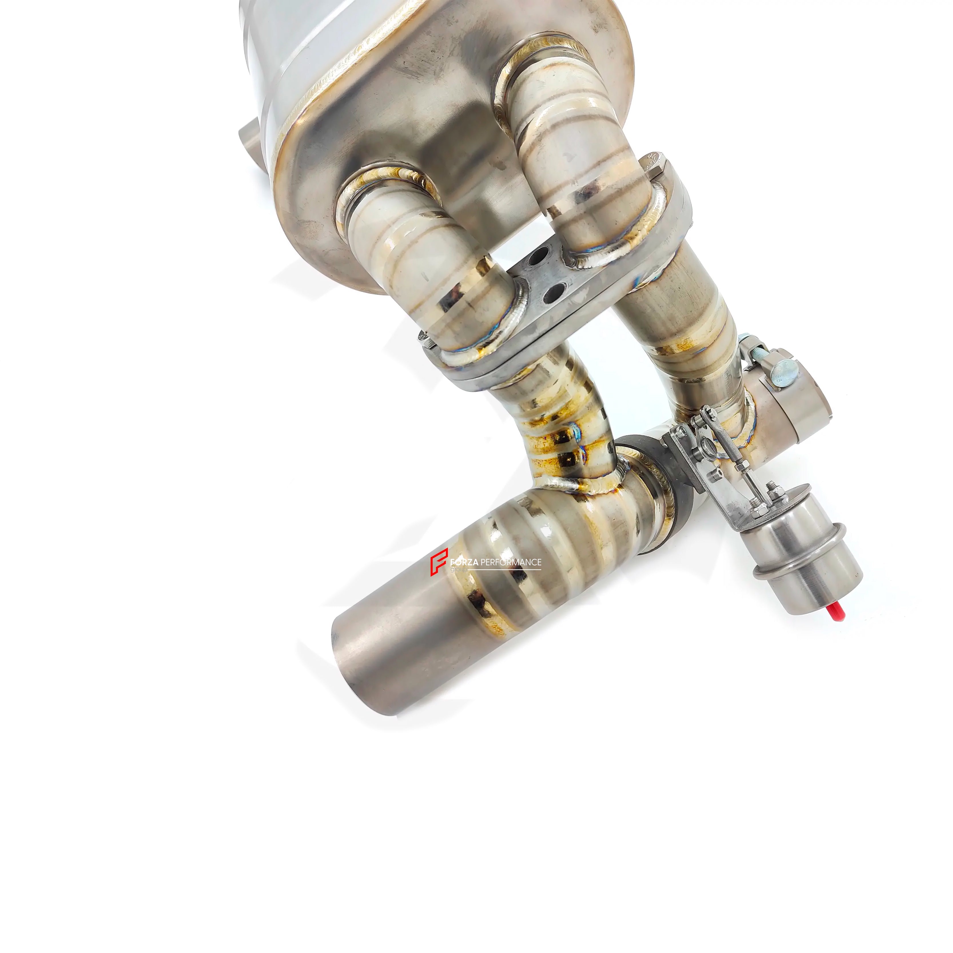 TITANIUM VALVED EXHAUST CATBACK MUFFLER for FERRARI SCUDERIA 4.3T 2004 - 2009