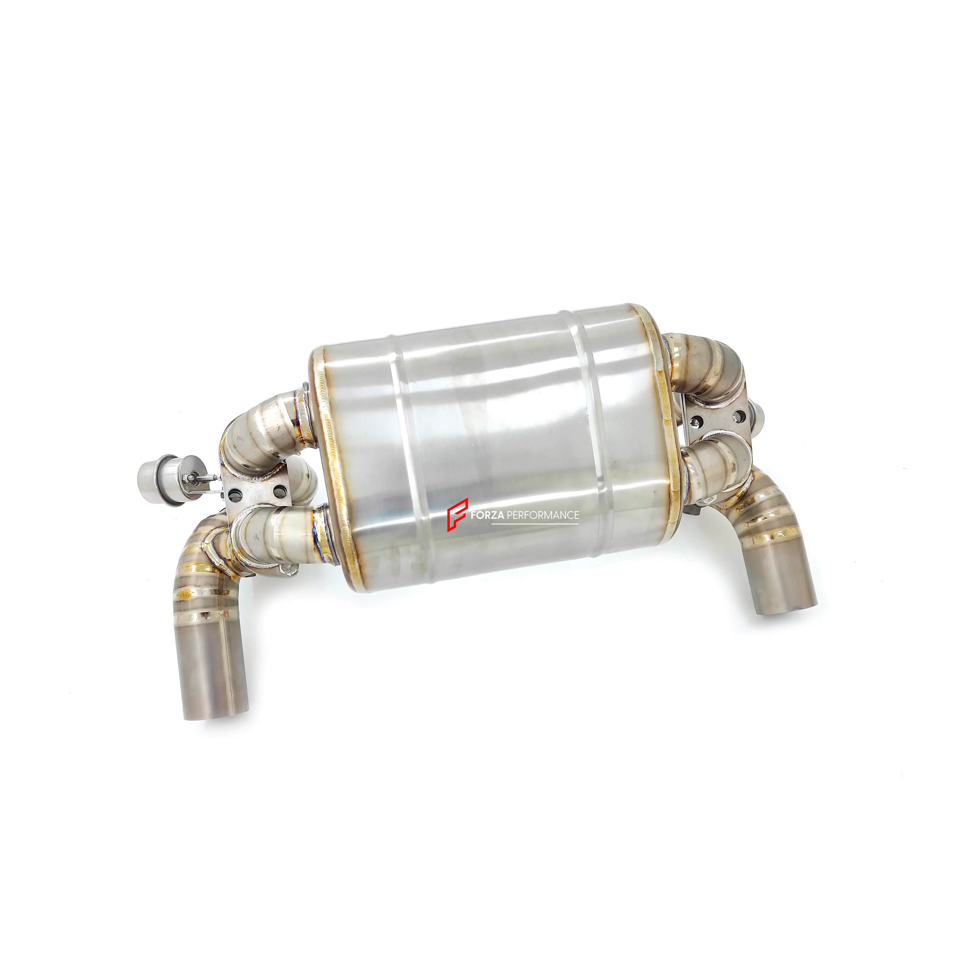 TITANIUM VALVED EXHAUST CATBACK MUFFLER for FERRARI SCUDERIA 4.3T 2004 - 2009