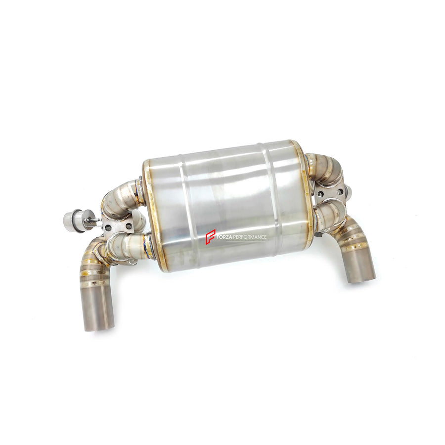 Buy Now TITANIUM VALVED EXHAUST CATBACK MUFFLER for FERRARI SCUDERIA 4.3T 2004 - 2009 and upgrade car parts from SIR Tuning at the Best Price. Headlights, Tail lights, Bodykits, Navigations, Exhaust system and more - Fast & Free Shipping within Europe, US & Worldwide.
