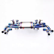 TITANIUM VALVED EXHAUST CATBACK MUFFLER for LAMBORGHINI GALLARDO LP560-4 5.2T 2008 - 2014