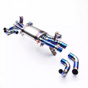 TITANIUM VALVED EXHAUST CATBACK MUFFLER for LAMBORGHINI GALLARDO LP560-4 5.2T 2008 - 2014