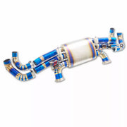 TITANIUM VALVED EXHAUST CATBACK MUFFLER for LAMBORGHINI GALLARDO LP560-4 5.2T 2008 - 2014