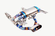 TITANIUM VALVED EXHAUST CATBACK MUFFLER for LAMBORGHINI MURCIELAGO LP640 6.5T 2006 - 2010