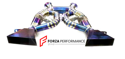 TITANIUM VALVED EXHAUST CATBACK MUFFLER for MCLAREN 650S MP4 3.8T 2014 - 2017