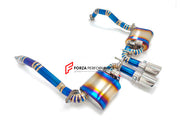 TITANIUM VALVED EXHAUST CATBACK MUFFLER for PORSCHE 718 982 CAYMAN BOXSTER 2.0T 2016+