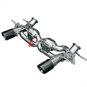 TITANIUM VALVED EXHAUST SYSTEM CATBACK MUFFLER X PIPE for MASERATI MC20 2020+ 3.0T