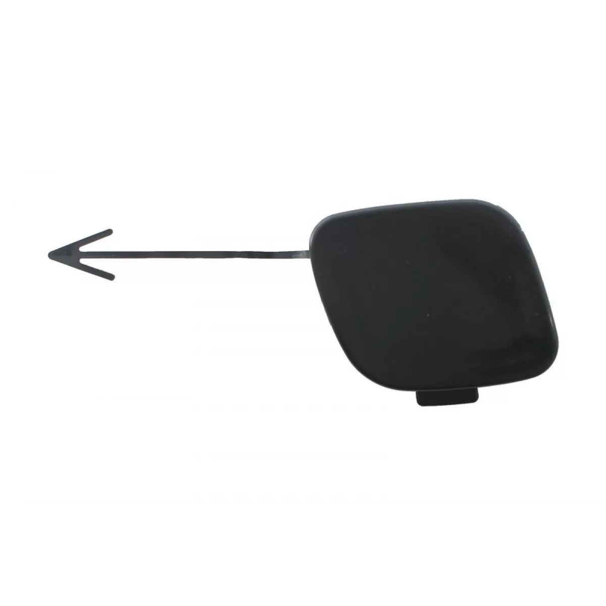 Tow Hook Cover Front Bumper suitable for VW Golf VI 6 (2008-2013) R20 Look – product image 1