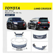 BODY KIT for TOYOTA LAND CRUISER 200 LC 200 2012 - 2016