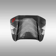 TRANSPARENT DRY CARBON ENGINE COVER for FERRARI 488 GTS PISTA 2015 - 2020