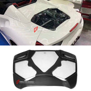 TRANSPARENT CARBON ENGINE COVER for FERRARI 488 GTS PISTA 2015 - 2020