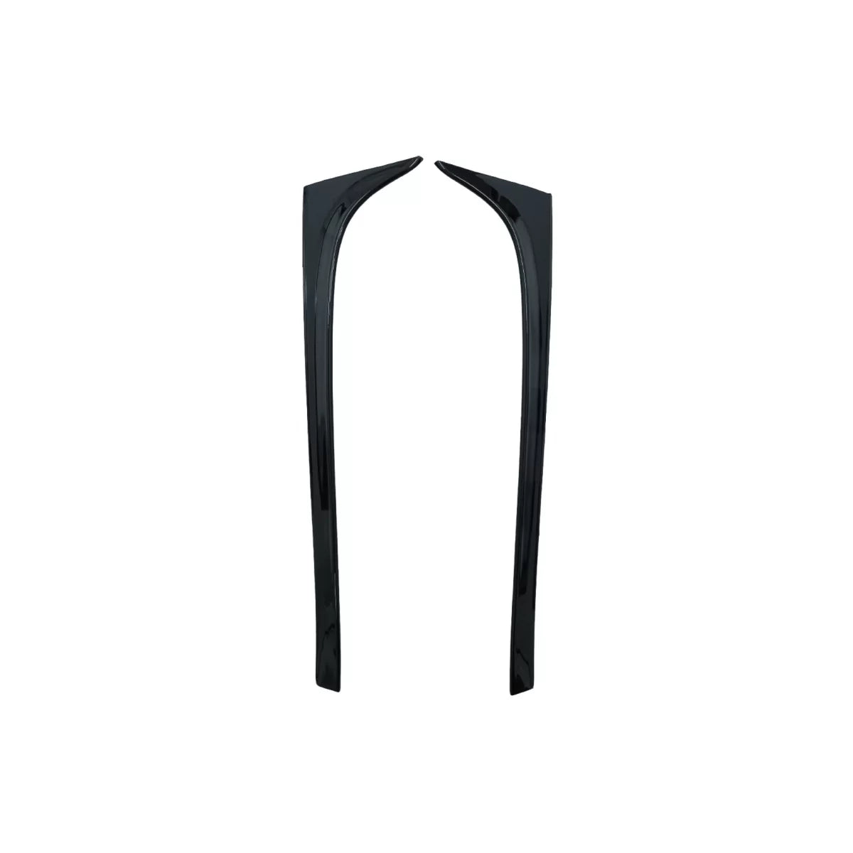 Trunk Rear Window Fin Spoiler suitable for VW Golf 7 & 7.5 (2012-2020) GTI Design Piano Black – product image 1