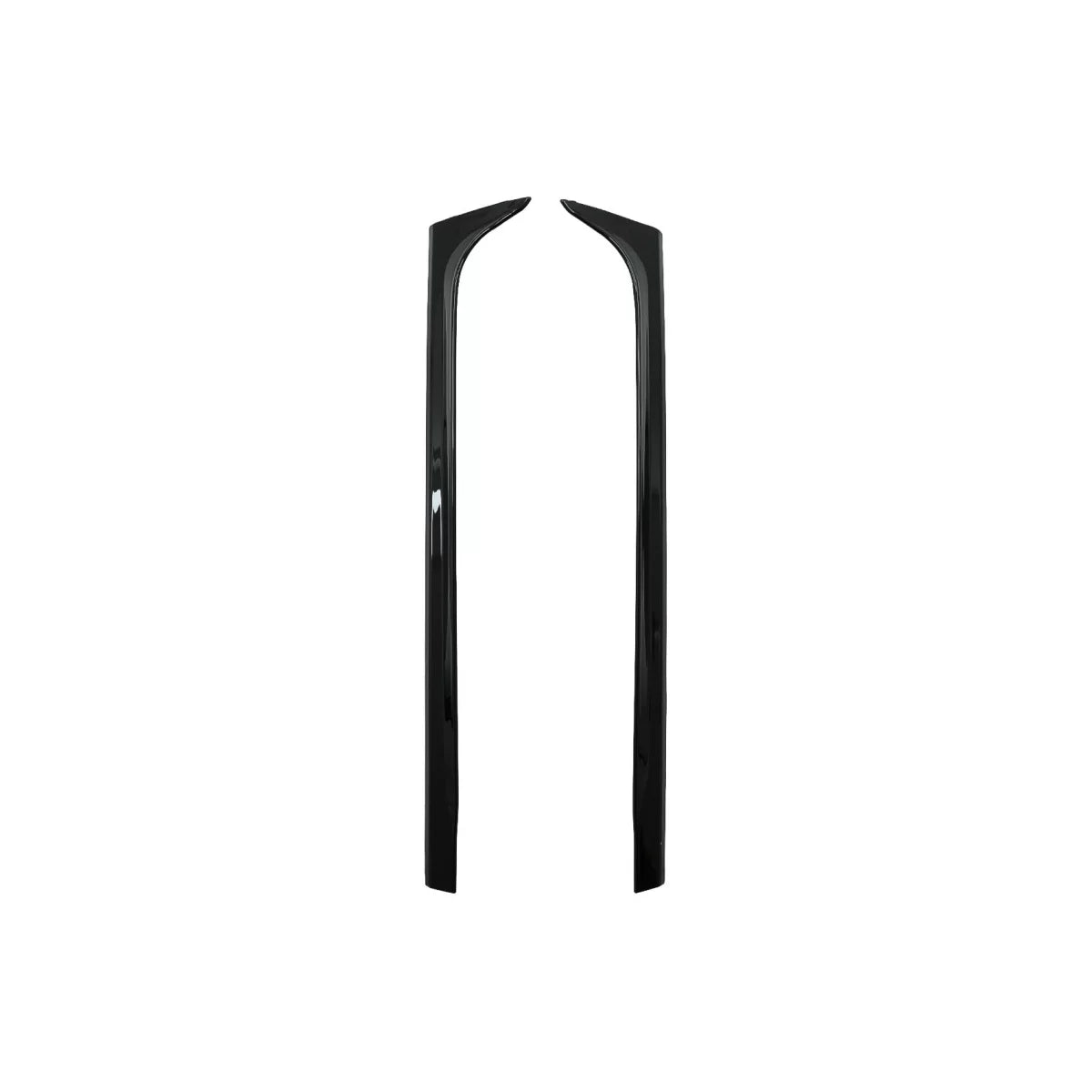 Trunk Rear Window Fin Spoiler suitable for VW Polo 6R MK5 (2009-2018) GTI Design Piano Black – product image 1