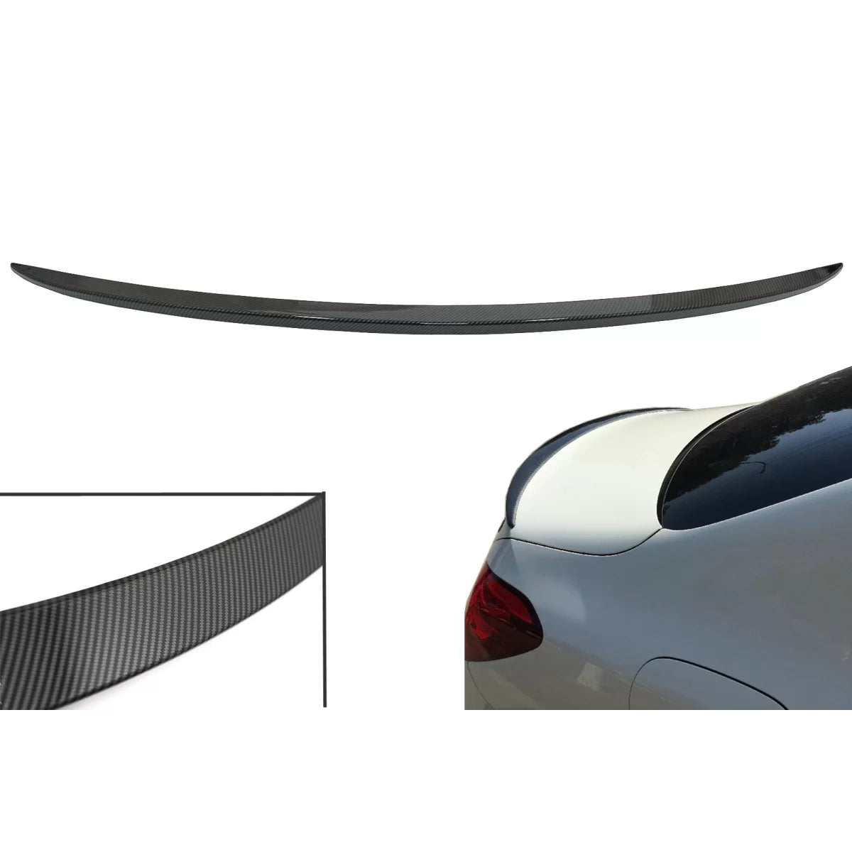 Trunk Spoiler suitable for Mercedes C-Class W205 (2014-2020) Carbon Look – product image 1